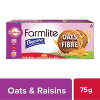 Sunfeast Farmlite Active Oats with Raisins Biscuits 75g