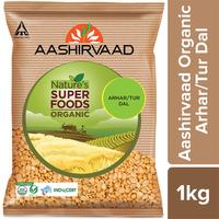 Aashirvaad Nature's Super Foods Organic Arhar/Tur Dal 1 Kg