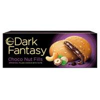 Sunfeast Dark Fantasy Choco Nut Fills, 75g | Original filled cookies with Nuts