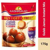 Aashirvaad Gulab Jamun Instant Mix 175+175g Free