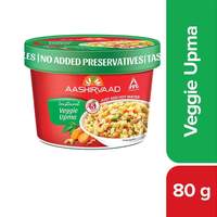 Aashirvaad Instant Meals Veggie Upma Cup 80G
