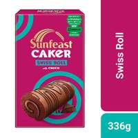 Sunfeast Caker Swiss Roll with Choco, 336g