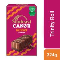 Sunfeast Caker Trinity with Choco, 324g