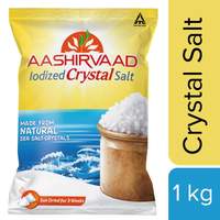 Aashirvaad Iodized Crystal Salt 1Kg